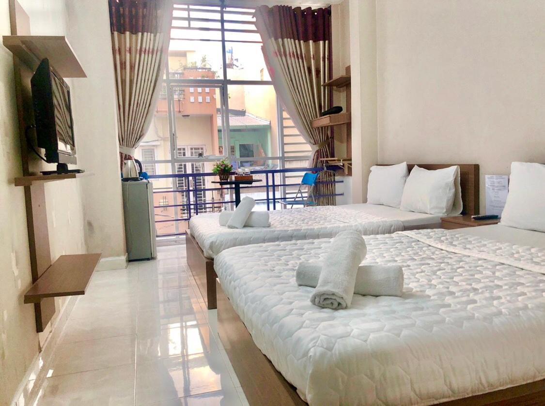 Thanhha Guesthouse At Bui Vien Walking Street Ho-Chi-Minh-Stadt Exterior foto
